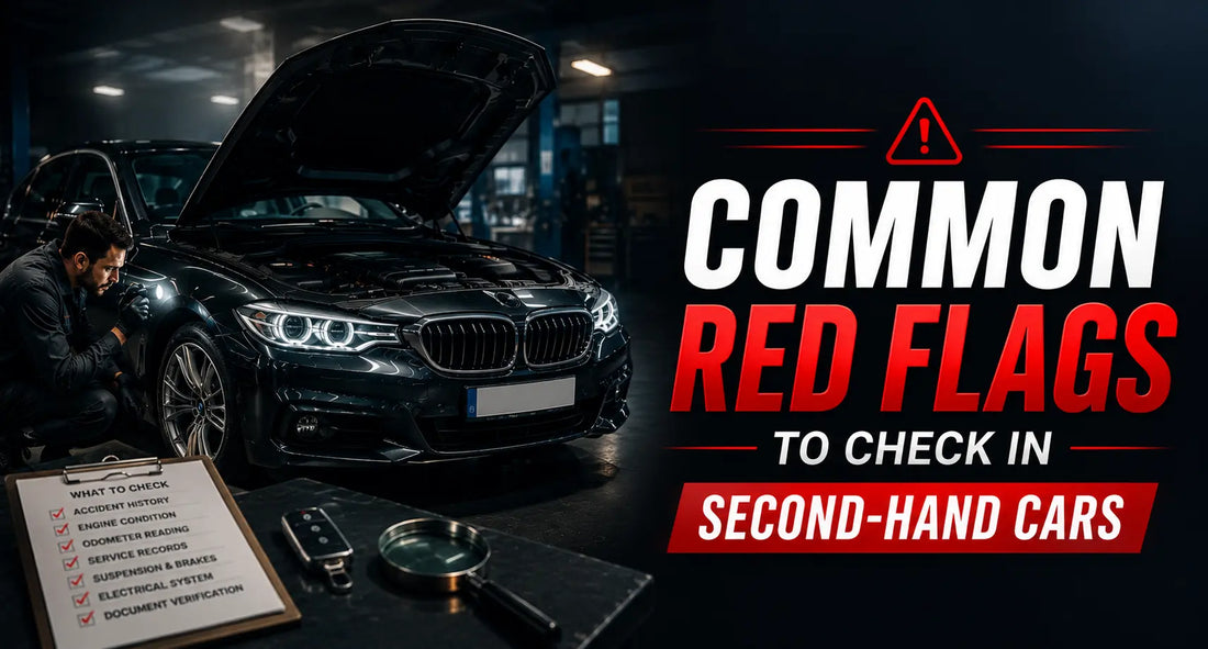 Red flog in second hand cars