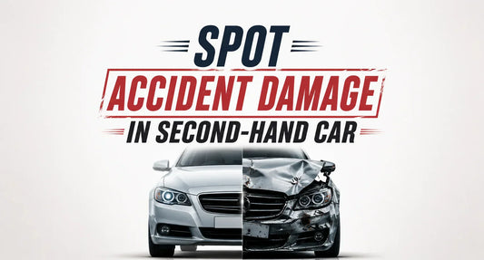 spot accident damage second hand car